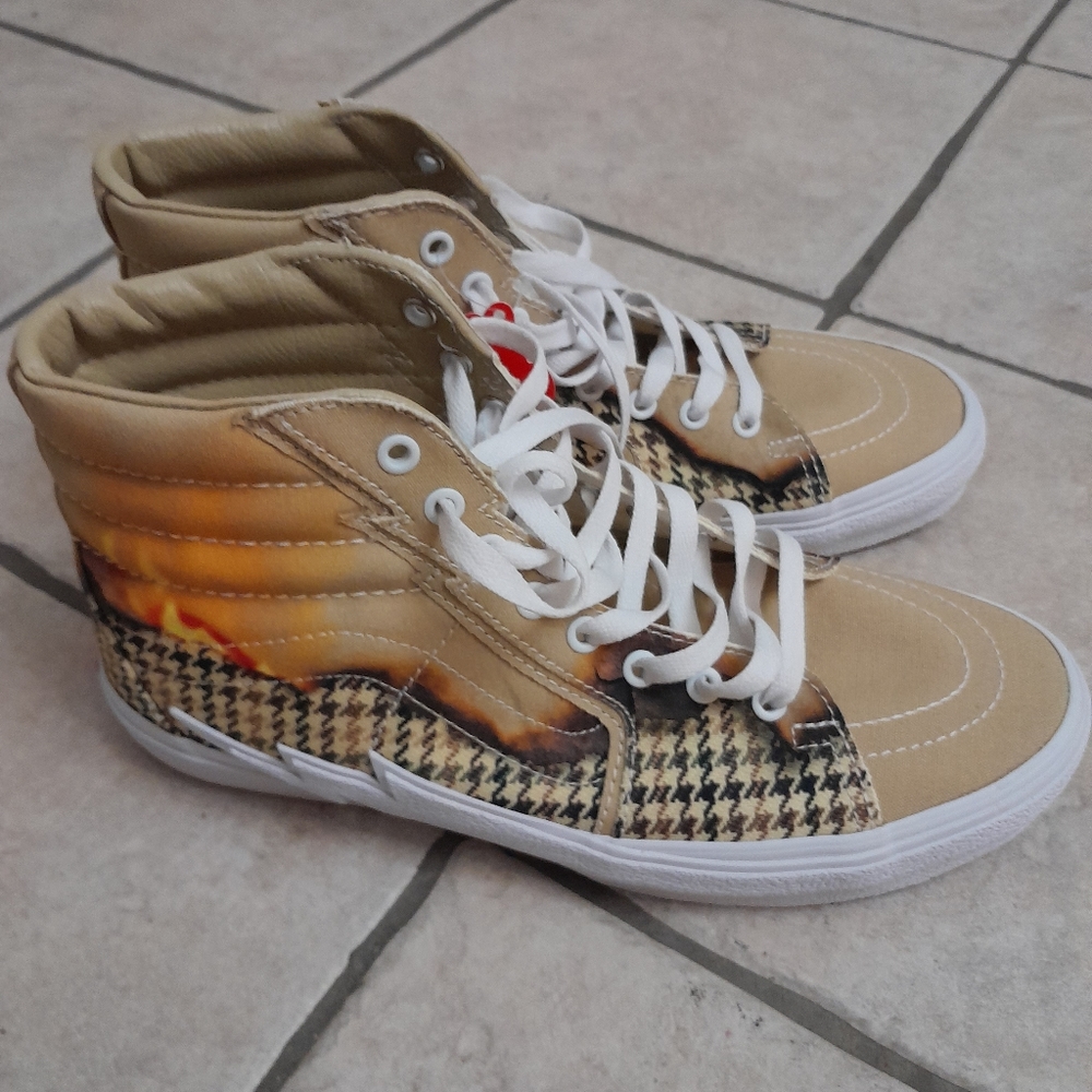 Vans Shoes Vans Sk8-Hi Bolt Big Reveal Taos Taupe Mens Sneaker new with tags